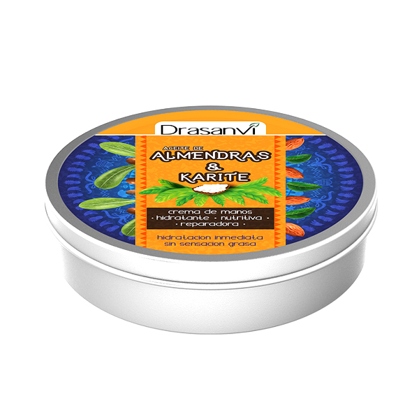 DRASANVI CREMA DE MANOS ACEITE DE ALMENDRAS Y KARITE (75ML)