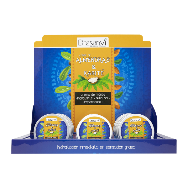 DRASANVI CREMA DE MANOS ACEITE DE ALMENDRAS Y KARITE (75ML)