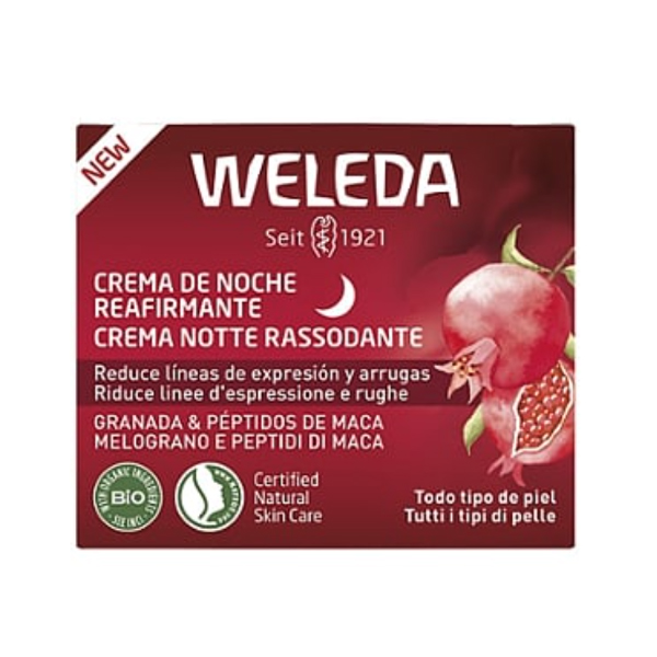 WELEDA CREMA DE NOCHE DE GRANADA Y PEPTIDOS DE MACA (40ML)