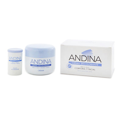 andina crema decolorante para el vello
