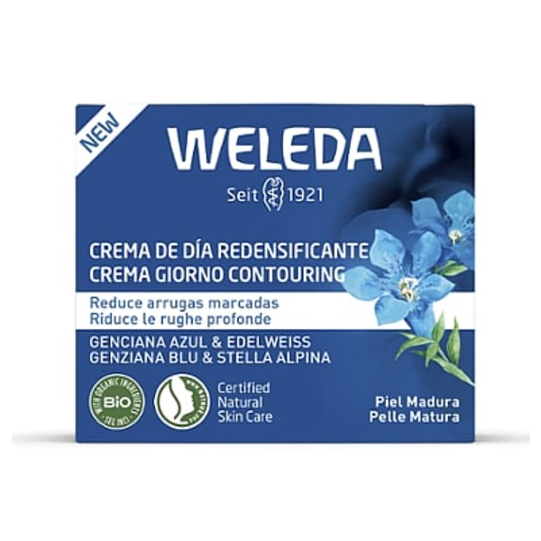 WELEDA CREMA DIA REDENSIFICANTE GENCIANA AZUL Y EDELWEISS (40ML)