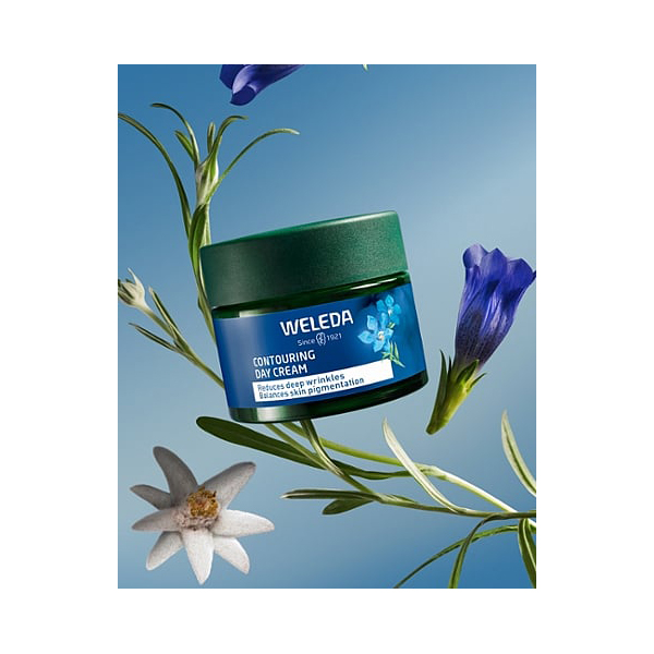 WELEDA CREMA DIA REDENSIFICANTE GENCIANA AZUL Y EDELWEISS (40ML)