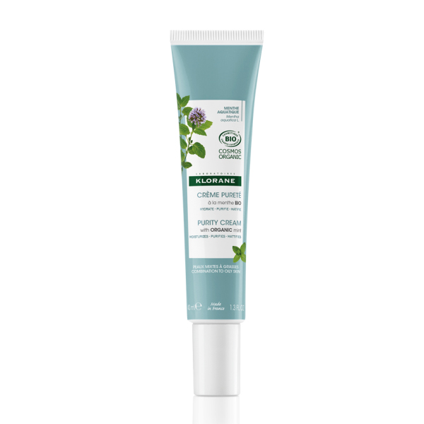 KLORANE CREMA HIDRATANTE PURIFICANTE A LA MENTA BIO (40ML)