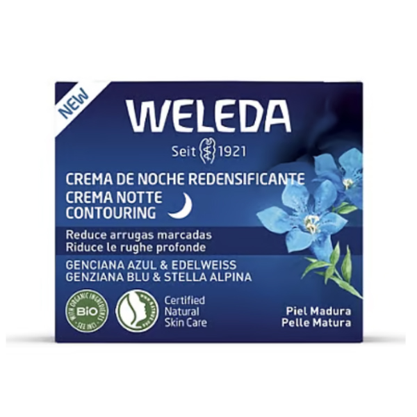 WELEDA CREMA NOCHE REDENSIFICANTE GENCIANA AZUL Y EDELWEISS (40ML)