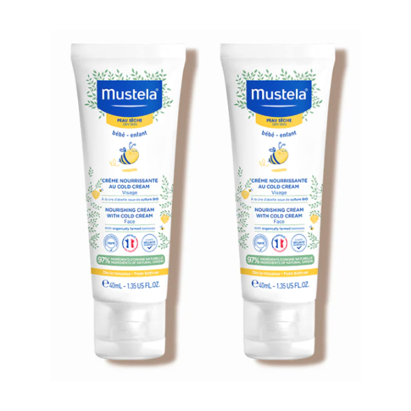 MUSTELA PACK COLD CREAM FACIAL NUTRITIVA (2 UNIDADES x 40ML)	