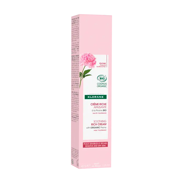 KLORANE CREMA RICA CALMANTE PEONIA BIO (40ML)