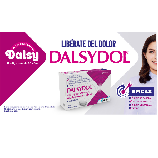 MYLAN DALSYDOL 400MG (30 COMPRIMIDOS)