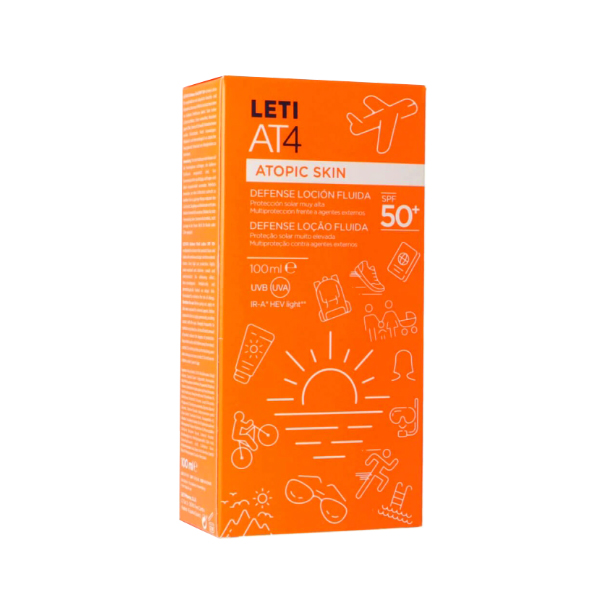 LETI LABORATORIOS DEFENSE FLUID ATOPIC SKIN SPF 50+ (100ML)