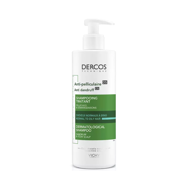 VICHY DERCOS ANTICASPA DS CHAMPÚ CABELLO NORMAL-GRASO (400ML)	