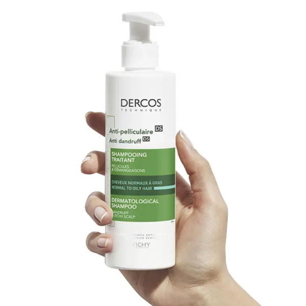 VICHY DERCOS ANTICASPA DS CHAMPÚ CABELLO NORMAL-GRASO (400ML)	
