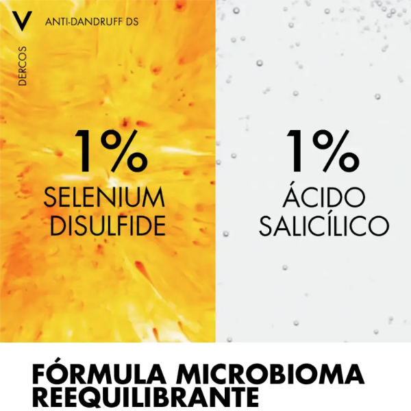 VICHY DERCOS CHAMPÚ DS ANTICASPA CABELLOS NORMAL Y GRASOS (200ML)	