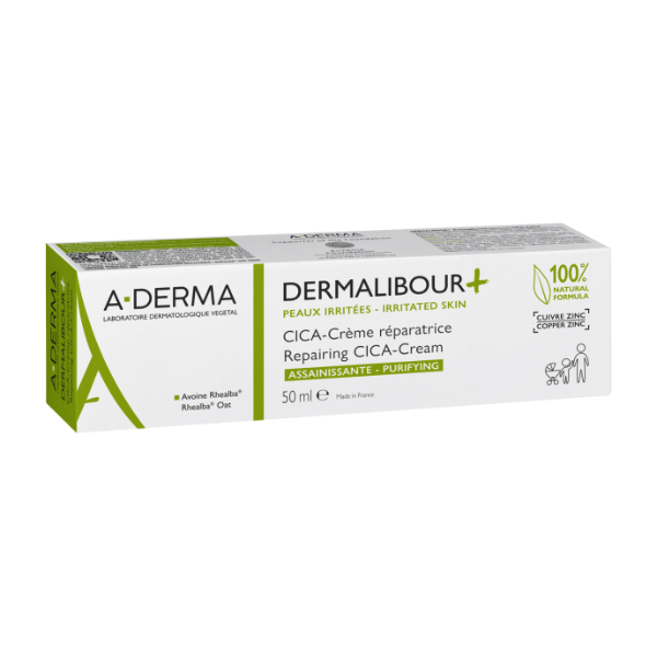 A-DERMA DERMALIBOUR+ CICA CREMA REPARADORA  (100ml)