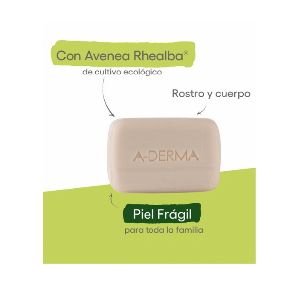 A-DERMA DERMOPAN  EXTRACTO AVENA JABON  SÓLIDO (PASTILLA 100g)  