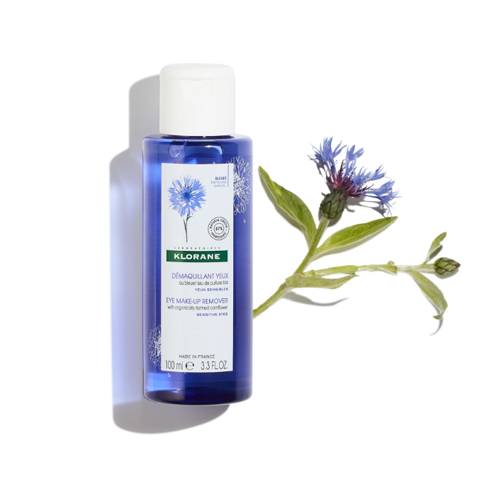 KLORANE DESMAQUILLANTE DE OJOS AL ACIANO BIO (100ml)