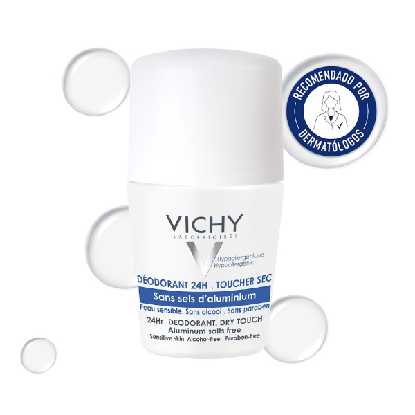 VICHY DESODORANTE 24H TACTO SECO ROLL-ON (50ml)