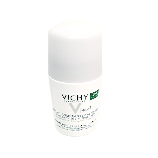 VICHY DESODORANTE ANTI-TRANSPIRANTE ROLL-ON PIEL SENSIBLE 48H (50ML)