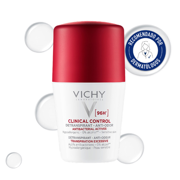 VICHY DESODORANTE CLINICAL CONTROL SUDOR EXCESIVO 96H (50ML)