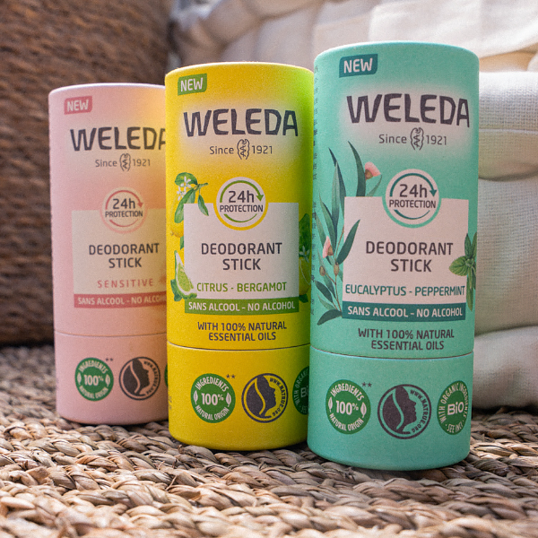 WELEDA DESODORANTE STICK CITRUS BERGAMOTA (50G)