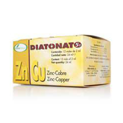 Diatonato 5/1 Zinc-Cobre (28 viales)