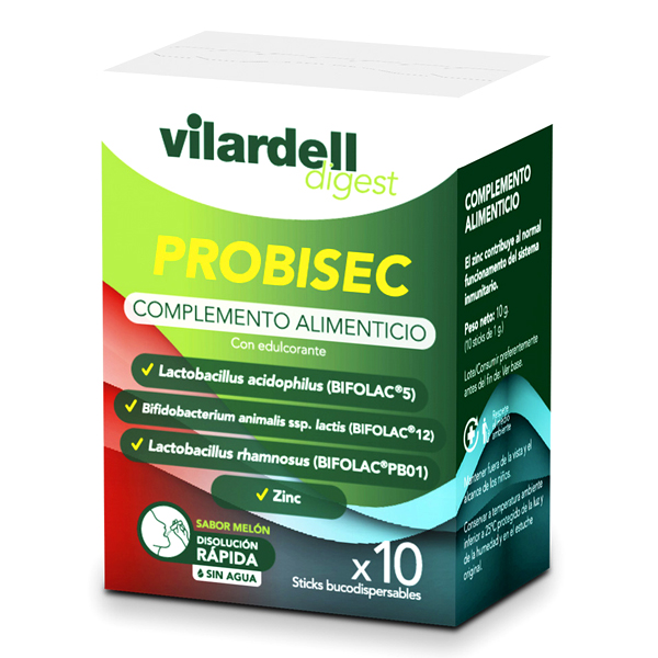 VILARDELL DIGEST PROBISEC (10 STICKS BUCODISPENSABLES)	