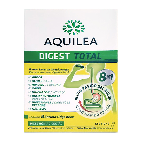 AQUILEA DIGEST TOTAL 8 EN 1 (12 STICKS)