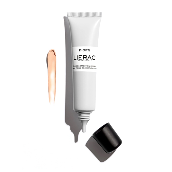 LIERAC FLUIDO CORRECTOR DE OJERAS (15ml)  