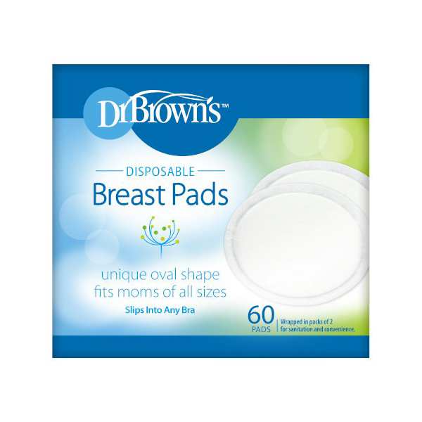 DR. BROWN´S Discos Absorbentes desechables (60uds)