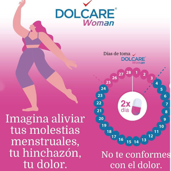 PROCARE HEALTH DOLCARE WOMAN MENSTRUACION (15 CÁPSULAS)