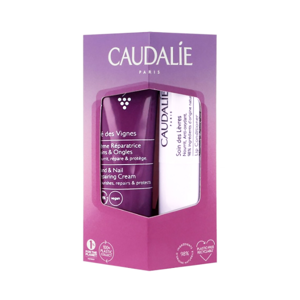 CAUDALIE DUO INVIERNO THE DES VIGNES CREMA MANOS (30ML) + STICK LABIAL (4,5G)