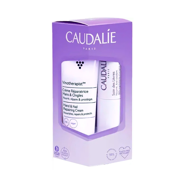 CAUDALIE DUO INVIERNO VINOTHERAPIST CREMA MANOS (30ML) + STICK LABIAL (4,5G)