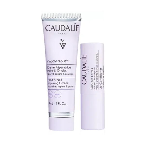 CAUDALIE DUO INVIERNO VINOTHERAPIST CREMA MANOS (30ML) + STICK LABIAL (4,5G)