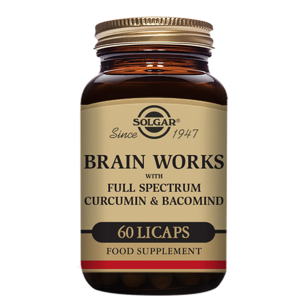 SOLGAR BRAIN WORKS (60 LICAPS)