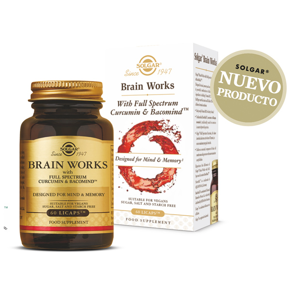 SOLGAR BRAIN WORKS (60 LICAPS)