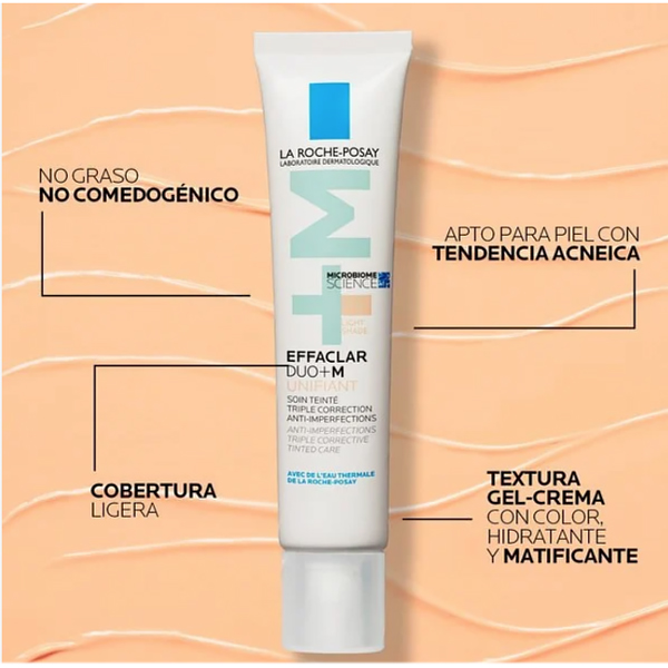 LA ROCHE POSAY EFFACLAR DUO + UNIFIANT COLOR LIGHT (40ML)	