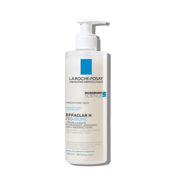 LA ROCHE POSAY Effaclar H Iso-Biome Crema Limpiadora (390ML)