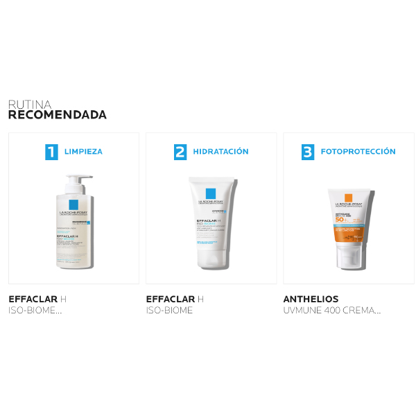 LA ROCHE POSAY Effaclar H Iso-Biome Crema Limpiadora (390ML)