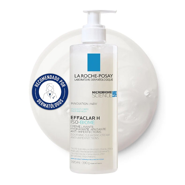 LA ROCHE POSAY EFFACLAR H ISO-BIOME CREMA LIMPIADORA (390ML)