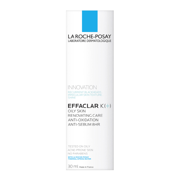 LA ROCHE POSAY EFFACLAR K(+) TRATAMIENTO CORRECTOR RENOVADOR ANTIOXIDANTE Y ANTISEBO (30ml)
