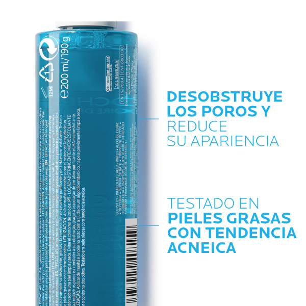 LA ROCHE POSAY Effaclar Loción Astringente Micro-exfoliante (200ml)