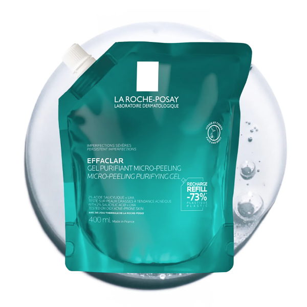 LA ROCHE POSAY EFFACLAR MICRO-EXFOLIANTE RECARGA (400ML)