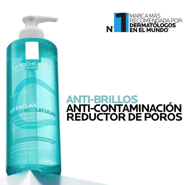 LA ROCHE POSAY EFFACLAR SUPRAMOLECULAR LIMPIADOR (400ML)