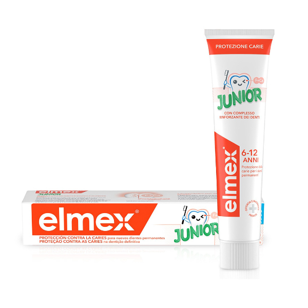 PEROXFARMA ELMEX JUNIOR PASTA INFANTIL 6-12-AÑOS (75ML)
