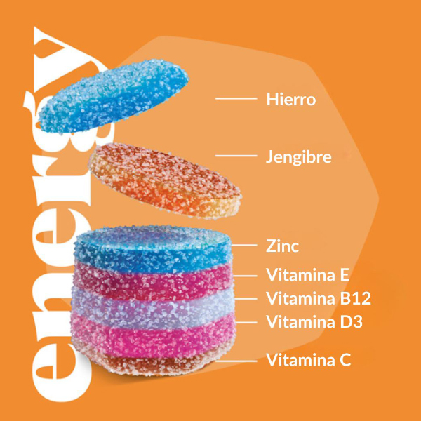 UPSA ENERGY GUMMIES (30 CARAMELOS BLANDOS)