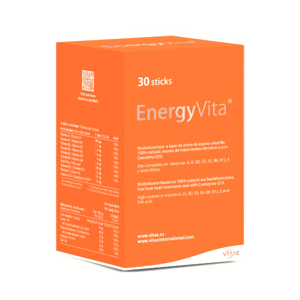 VITAE ENERGYVITA MULTIVITAMINICO CONCENTRADO (30 STICKS BEBIBLES)