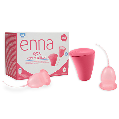 ECAREYOU  ENNA CYCLE COPA MENSTRUAL TALLA M - SIN APLICADOR