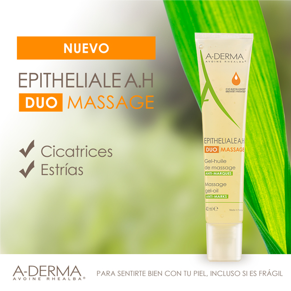 A-DERMA EPITHELIALE AH MASSAGE GEL-ACEITE (40ml)