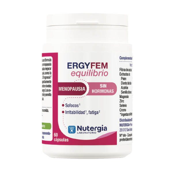 NUTERGIA ERGY-FEM EQUILIBRIO MENOPAUSIA (60 CAPSULAS)