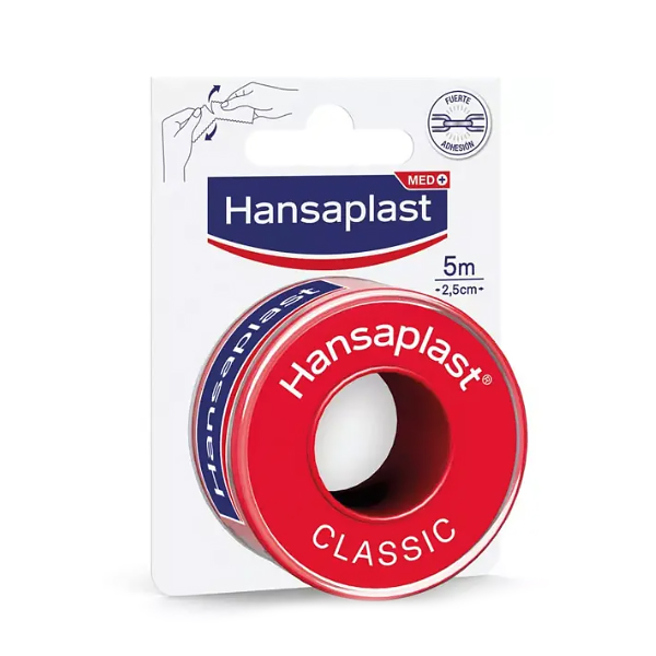 HANSAPLAST ESPARADRAPO HANSAPLAST UNIVERSAL (5M x 2.5CM)