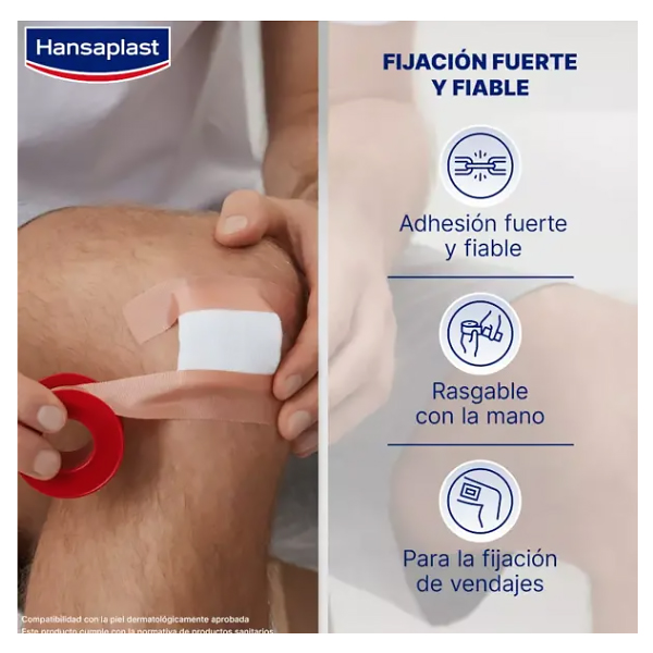 HANSAPLAST ESPARADRAPO HANSAPLAST UNIVERSAL (5M x 2.5CM)