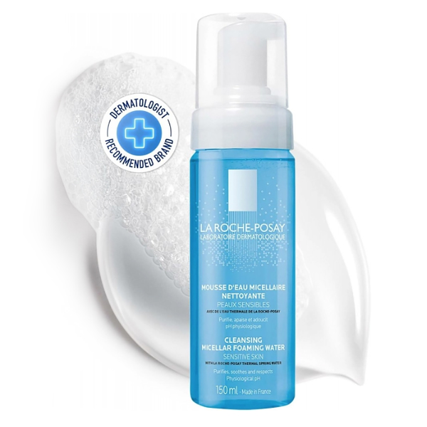LA ROCHE POSAY ESPUMA AGUA MICELAR FISIOLÓGICAPIEL SENSIBLE (150ML)